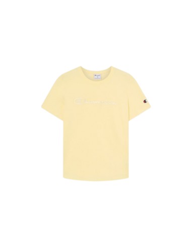 CAMISETA M/C AMARILLA CHAMPION MUJER 118382-YS165