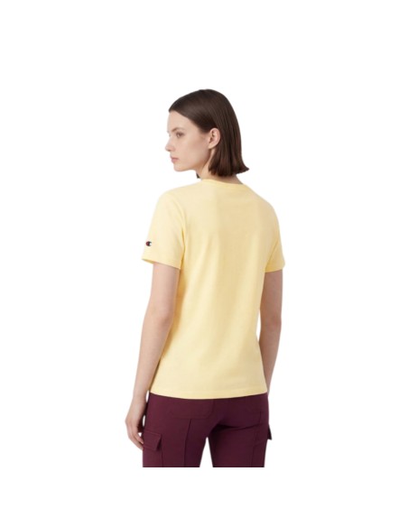 CAMISETA M/C AMARILLA CHAMPION MUJER 118382-YS165
