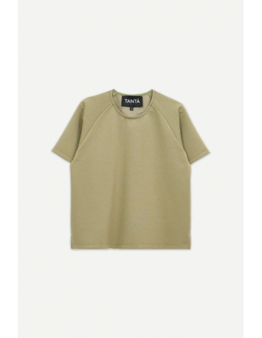 JERSEY CUELLO REDONDO MANGA CORTA MUJER TANTA...