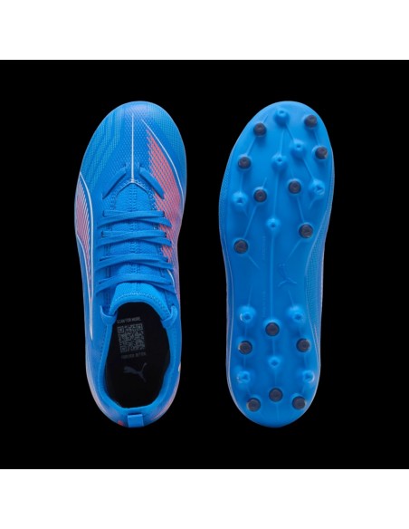 BOTA FUTBOL TACOS PUMA ULTRA 6 MATCH MG JR