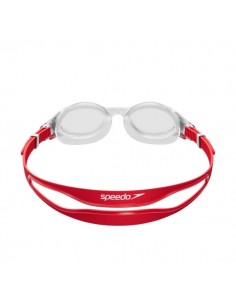 GAFAS NATACION TRANSPARENTE ROJA SPEEDO UNISEX