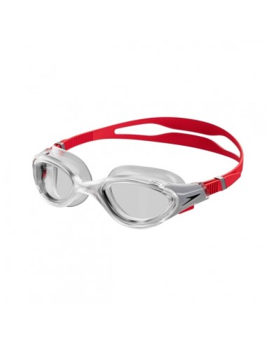 GAFAS NATACION TRANSPARENTE ROJA SPEEDO UNISEX