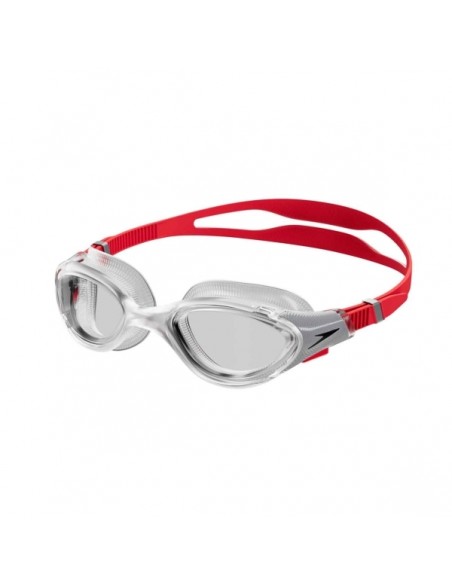 GAFAS NATACION TRANSPARENTE ROJA SPEEDO UNISEX