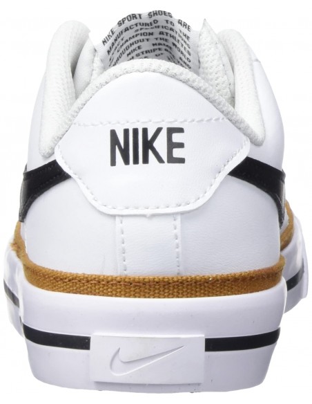 Zapatilla de Tiempo Libre para NIÑO NIKE COURT LEGACY BK