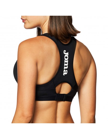 JOMA-SUJETADOR DEPORTIVO BRAMA NEGRO