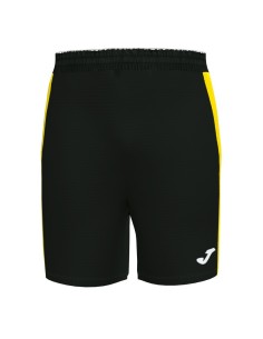 JOMA-SHORT MAXI NEGRO-AMARILLO