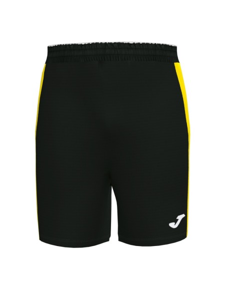 JOMA-SHORT MAXI NEGRO-AMARILLO