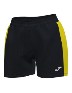 JOMA-SHORT MAXI NEGRO-AMARILLO
