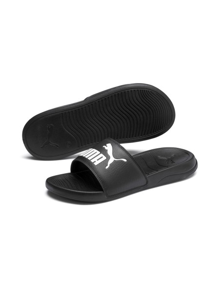Chanclas de Piscina para UNISEX PUMA Popcat 20 Black-White