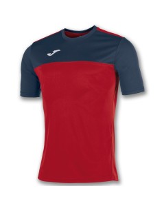 JOMA-CAMISETA WINNER ROJO-MARINO M/C