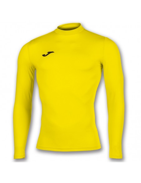 JOMA-CAMISETA BRAMA ACADEMY AMARILLO M/L