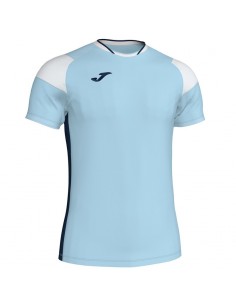 JOMA-CAMISETA CREW III CELESTE-BLANCO-MA