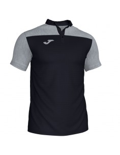 JOMA-POLO HOBBY II NEGRO-GRIS M/C