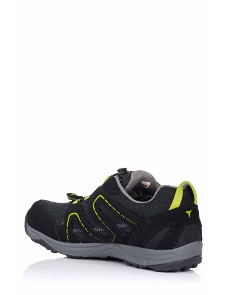 Zapatilla para Trail Running para NIÑO TREKSTA OXXY LOW JUNIOR GTX LIME