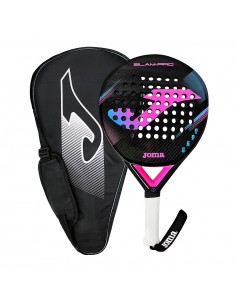 JOMA-PALA DE PÁDEL SLAM PRO NEGRO ROSA F 2