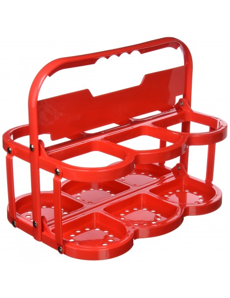 PORTABOTELLAS PLEGABLE DELUXE PARA 6 BOTELLAS