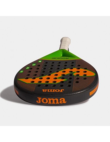JOMA-PALA DE PÁDEL ROOKIE NEGRO NARANJA