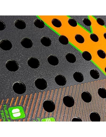 JOMA-PALA DE PÁDEL ROOKIE NEGRO NARANJA