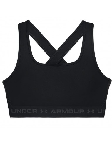 Top sujetador negro Under Armour negro mujer