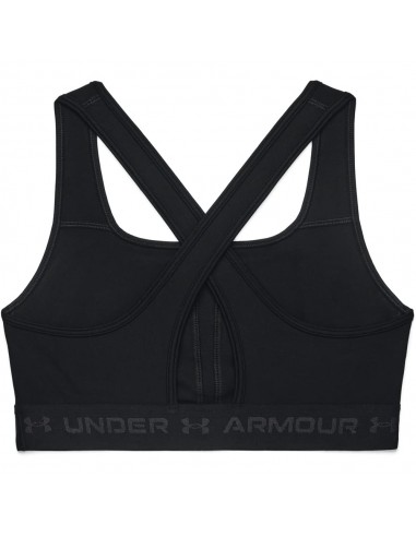 Top sujetador negro Under Armour negro mujer