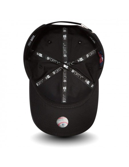 Gorra negra NEW ERA MLB FLAWLESS LOGO BASIC negra