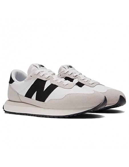 ZAPATILLAS NEW BALANCE MS237SF BLANCO-NEGRO