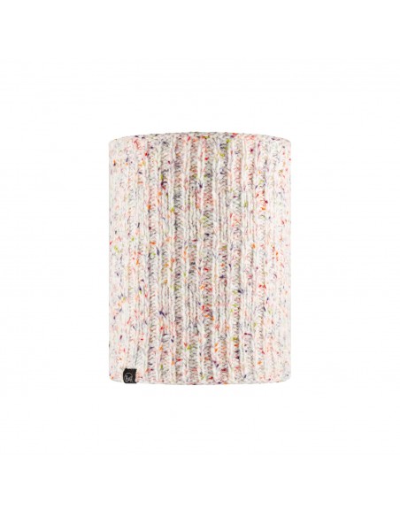 BUFF-Knitted & Fleece Neckwarmer-KIM WHITE