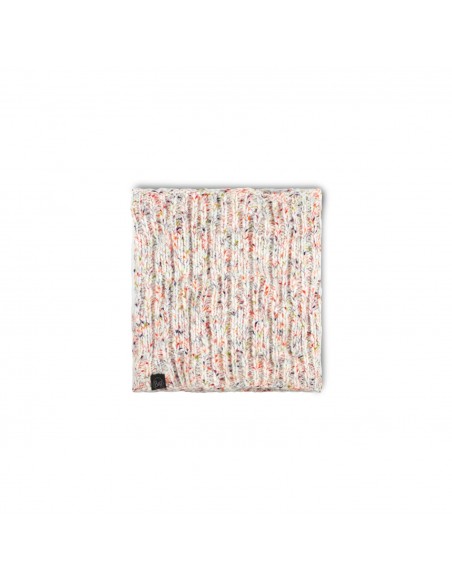 BUFF-Knitted & Fleece Neckwarmer-KIM WHITE