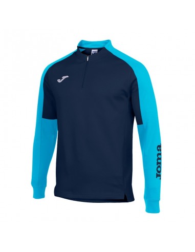 JOMA-SUDADERA ECO CHAMPIONSHIP MARINO TURQUESA FLÚOR