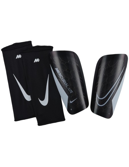 ESPINILLERAS NIKE MERCUCIAL LITE SOCCER NEGRO