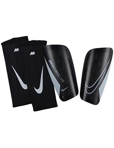 ESPINILLERAS NIKE MERCUCIAL LITE SOCCER NEGRO