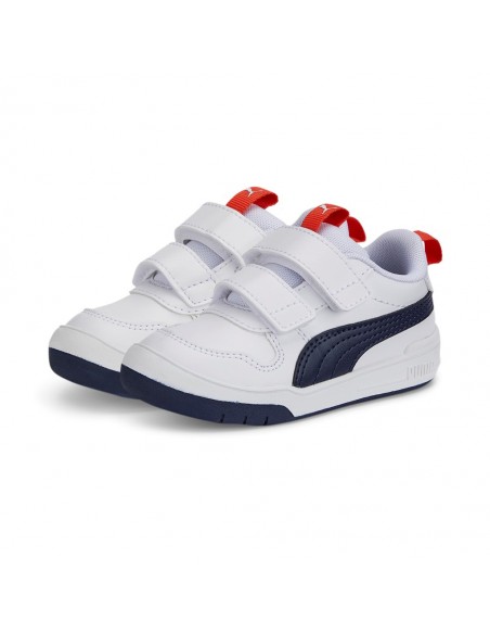 Zapatilla Multideporte para UNISEX JUNIOR PUMA Multiflex SL V BLANCO