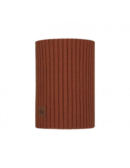 Knitted Neckwarmer-Norval Rusty