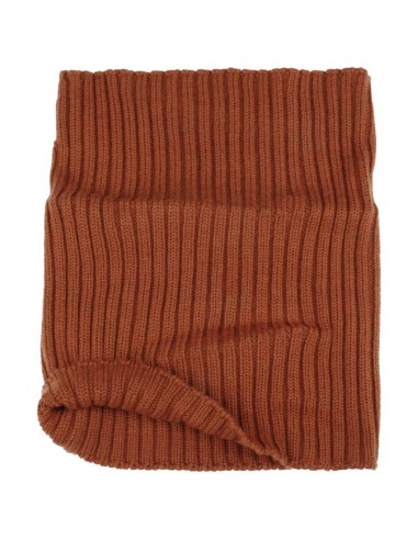 Knitted Neckwarmer-Norval Rusty