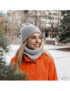 Knitted Neckwarmer-Norval Sweet 2