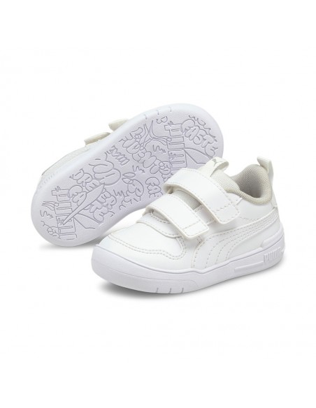 Zapatilla Multideporte para KIDS/BEBÉ PUMA Multiflex SL V Inf White-