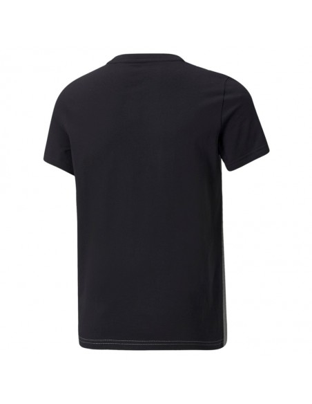 ESS+ Colorblock Tee B Puma Black