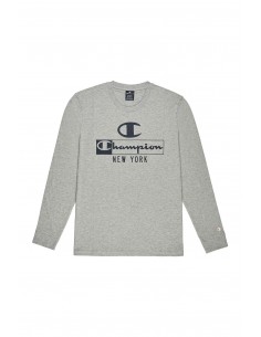 CHAMPION-Long Sleeve Crewneck T-Shirt-BS501