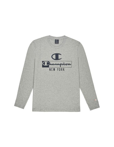 CHAMPION-Long Sleeve Crewneck T-Shirt-BS501