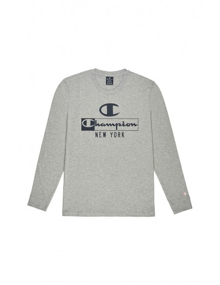 CHAMPION-Long Sleeve Crewneck T-Shirt-BS501