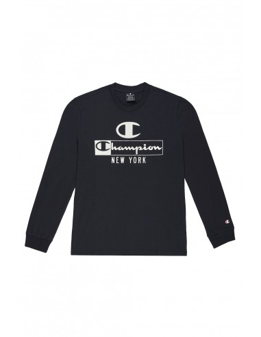 CHAMPION-Long Sleeve Crewneck T-Shirt-BS501