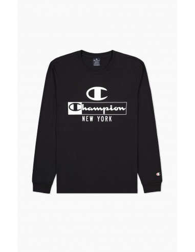CHAMPION-Long Sleeve Crewneck T-Shirt-BS501