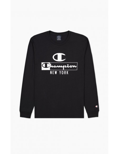 CHAMPION-Long Sleeve Crewneck T-Shirt-BS501