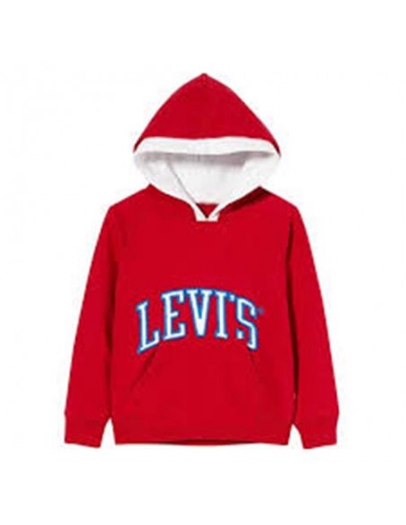 Sudadera LEVIS VARSITY PULLVER 9EA990-R2F Rojo