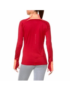 Camiseta ASICS LS Winter 1/2 Zip 126254 6010 Naranja