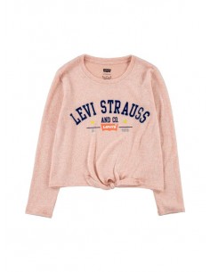 Camiseta LEVIS L S KNIT TOP 4EB934 N5N Rosa