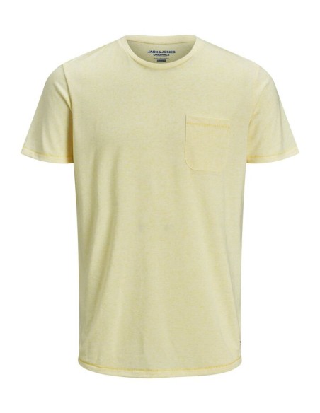 Camiseta JACK & JONES TEE LS 12171674 FLA Amarillo