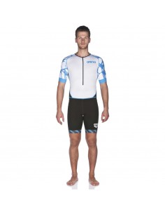 Bañador Arena M TRISUIT ST AERO FRONT ZIP 2A951504 Blanco
