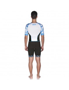 Bañador Arena M TRISUIT ST AERO FRONT ZIP 2A951504 Blanco 2