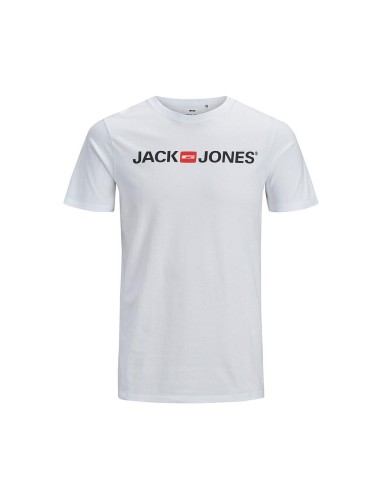 Camiseta JACK & JONES JJECORP LOGO TEE SS O-NECK NOSS 12137126 White Blanco